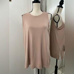 J Jill sleeveless tunic in Taupe